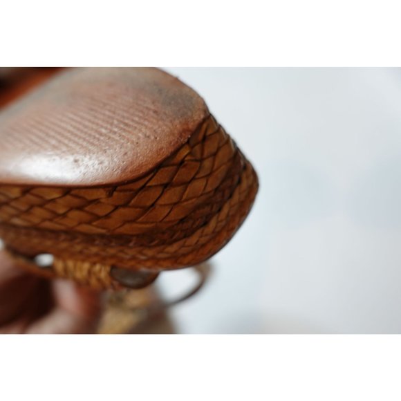 Schutz Lorah Heel in Desert Ankle Strap Buckle Closure - Picture 12 of 16